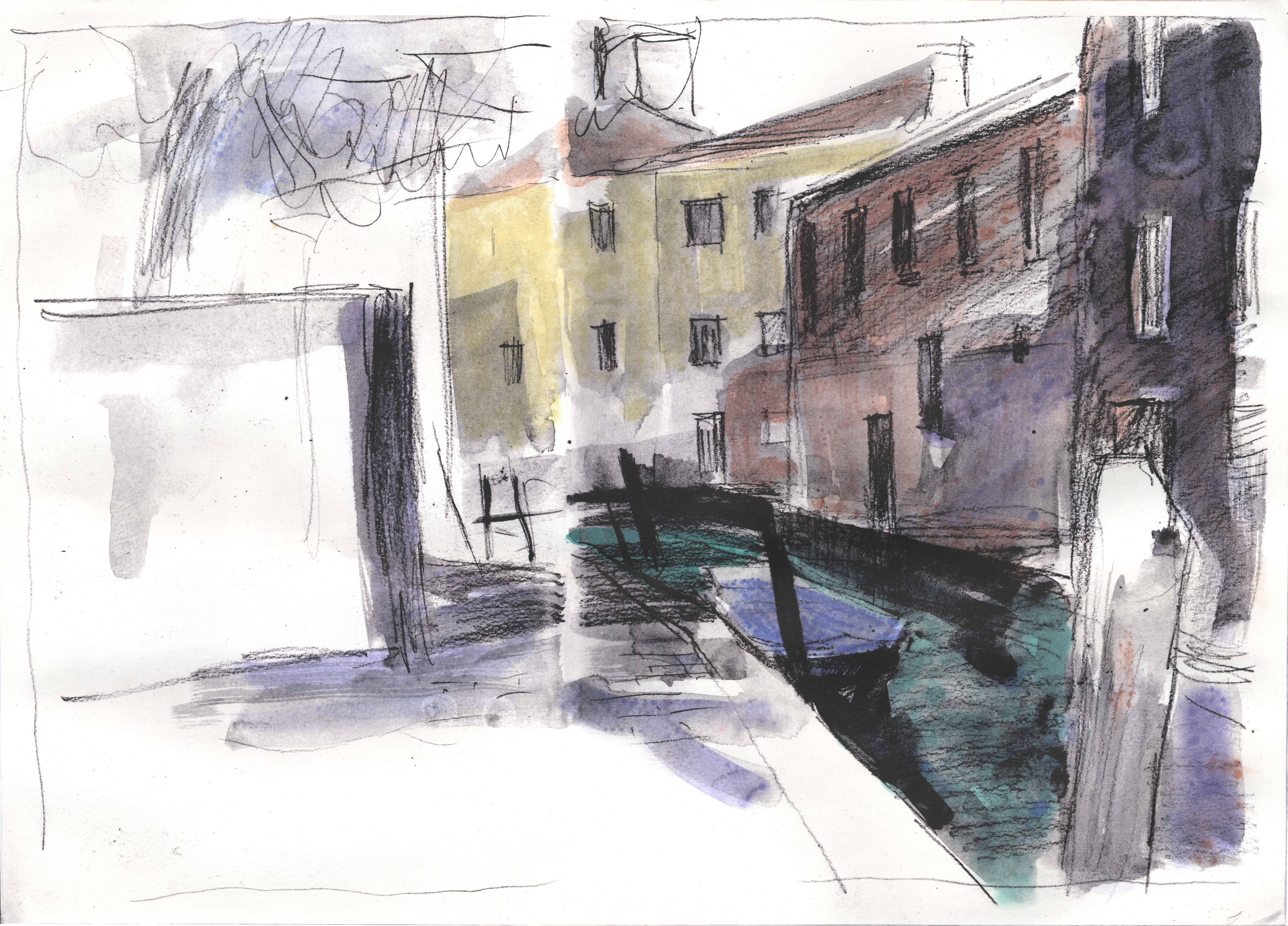 Donald Teskey Landscape Print - Venezia