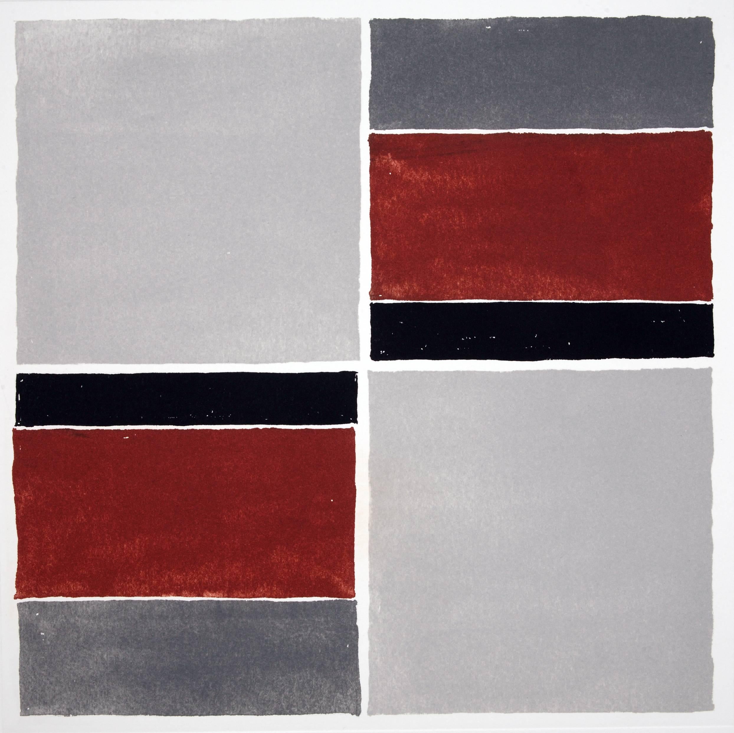 Ronnie Tallon Abstract Print - Square 7