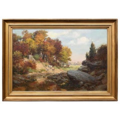 Antique Rocky Landscape