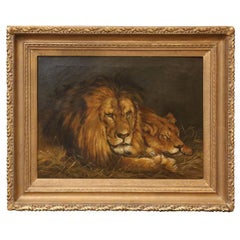 Antique Lions