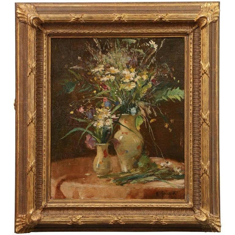 François Gall Still-Life Painting - Wild Flowers