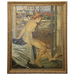 Vintage Nude by the Window