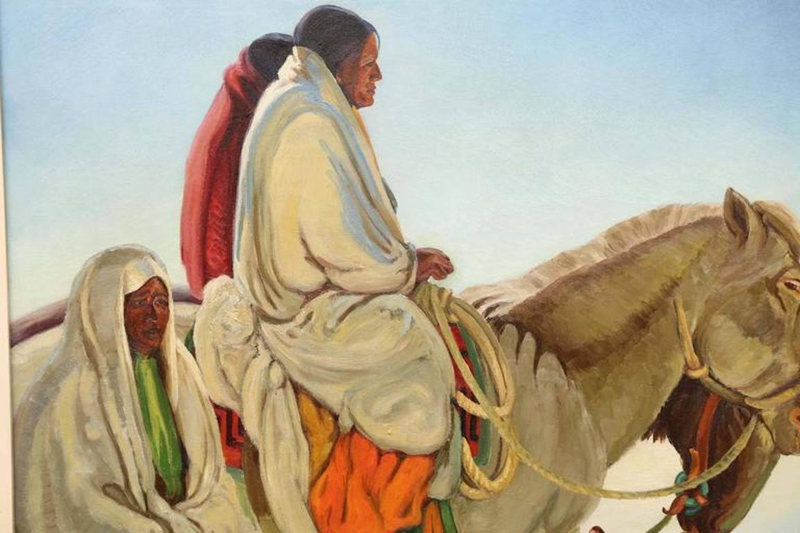 Fiesta Day - Painting by Studio of Victor Higgins