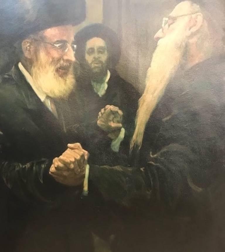 Lazar, Krestin  (1868-1938)
   war ein Künstler, der in der deutschen Kunstwelt für seine jüdischen Genreszenen und seine zahlreichen nüchternen Porträts osteuropäischer Juden bekannt war. Er war auch ein bekannter Zionist.
Sein Vater war ein