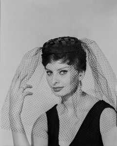 Sophia Loren in Mesh Fine Art Print