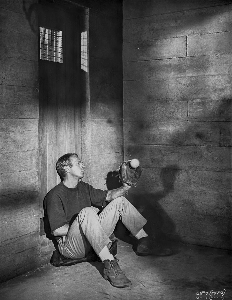 Lothar Winkler Black and White Photograph - Steve McQueen "The Great Escape" Fine Art Print