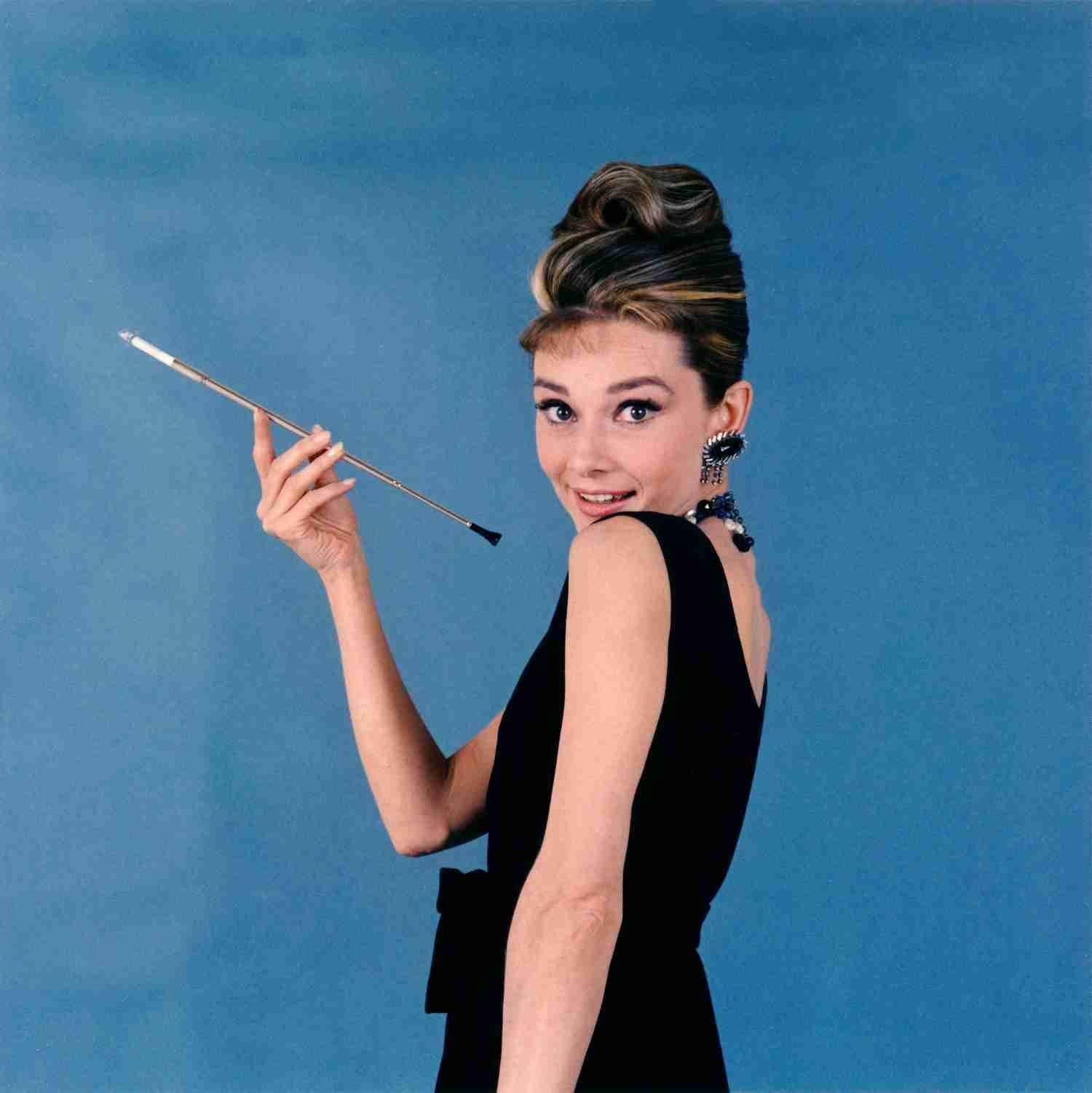 Unknown Color Photograph - Audrey Hepburn: Breakfast at Tiffany's Test Shot Fine Art Print
