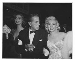 Marilyn Monroe, Humphrey Bogart and Lauren Becall Fine Art Print