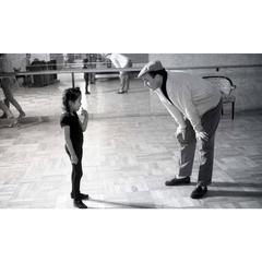 Gene Kelly teaching dance