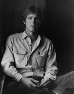 Retro Harrison Ford Portrait Fine Art Print