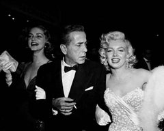 Marilyn Monroe, Humphrey Bogart, and Lauren Bacall Fine Art Print