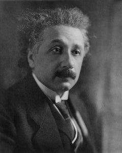 Vintage Classical Portrait of Albert Einstein Fine Art Print