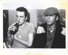 Joe Strummer and Ian Dury Original Vintage Photograph