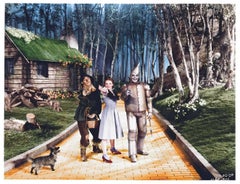 Vintage Wizard Of Oz Master Print, Colorized Fine Art Print