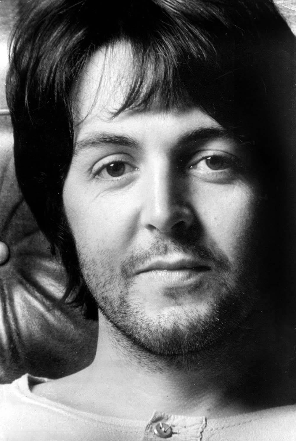 Unknown Black and White Photograph - Paul McCartney Up Close Fine Art Print