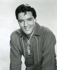 Elvis Presley smiling in this Original Vintage Photograph