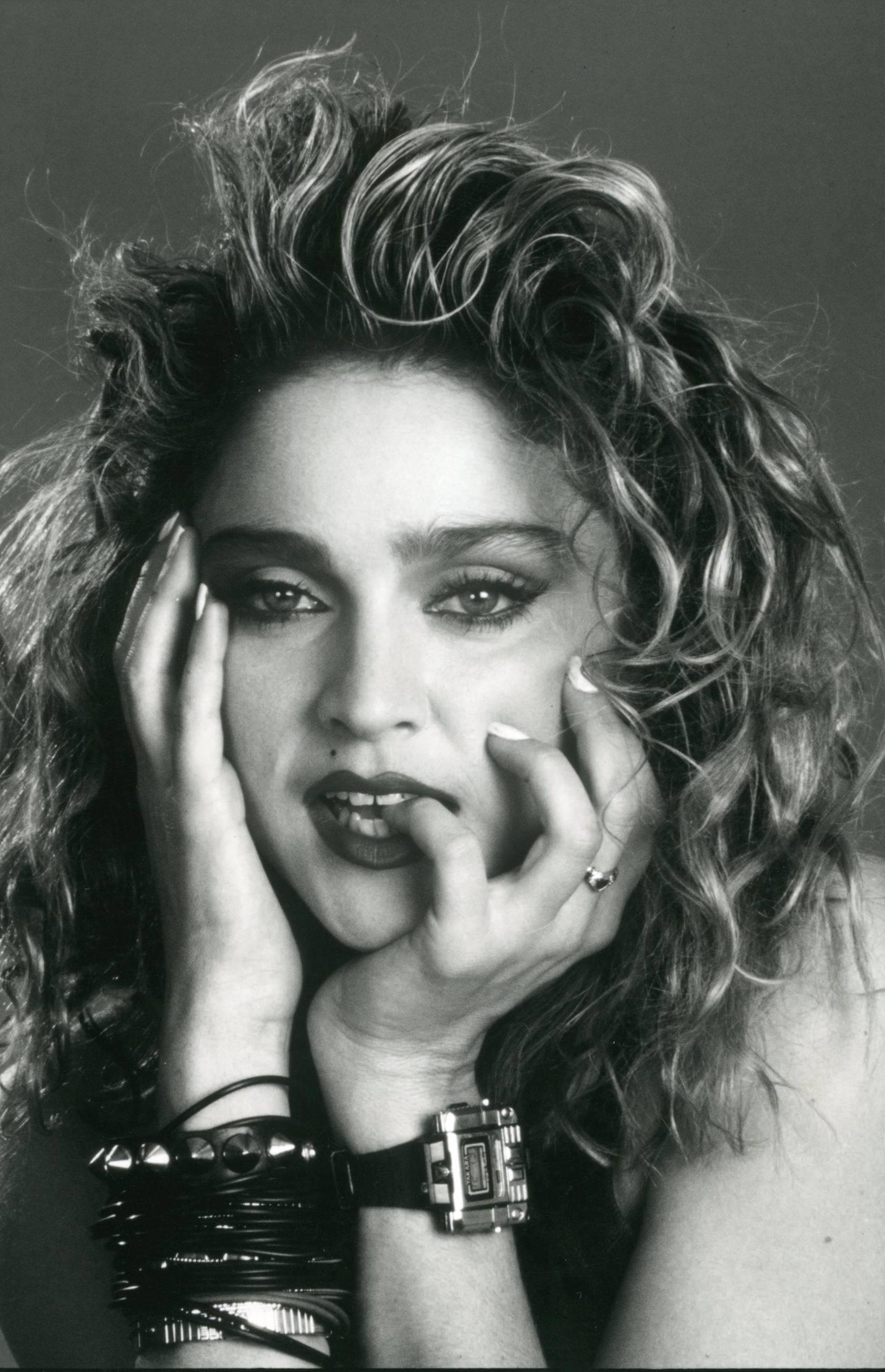 Unknown Black and White Photograph - Madonna Original Vintage Photograph