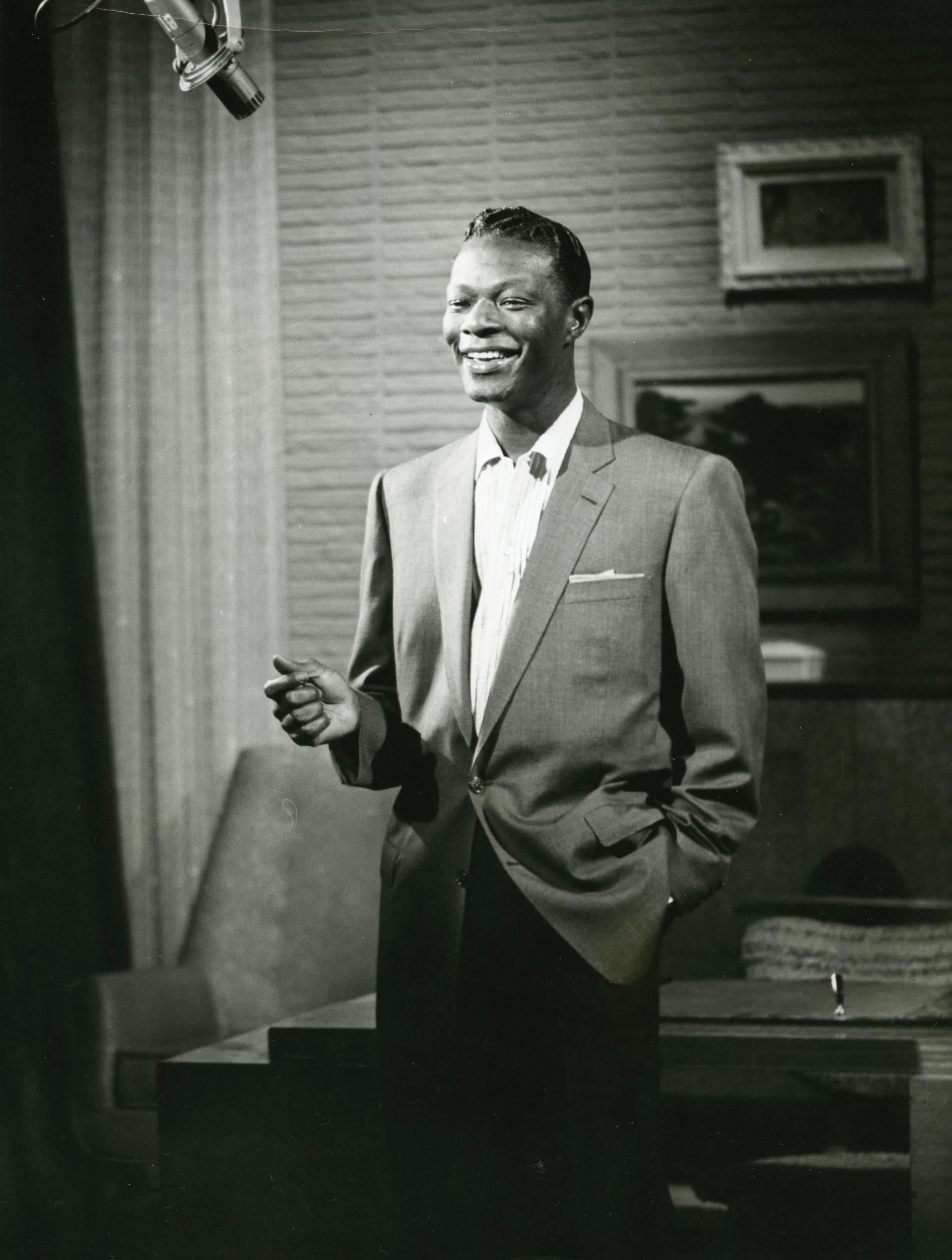 Unknown Black and White Photograph - Nat King Cole Vintage Original Photograph