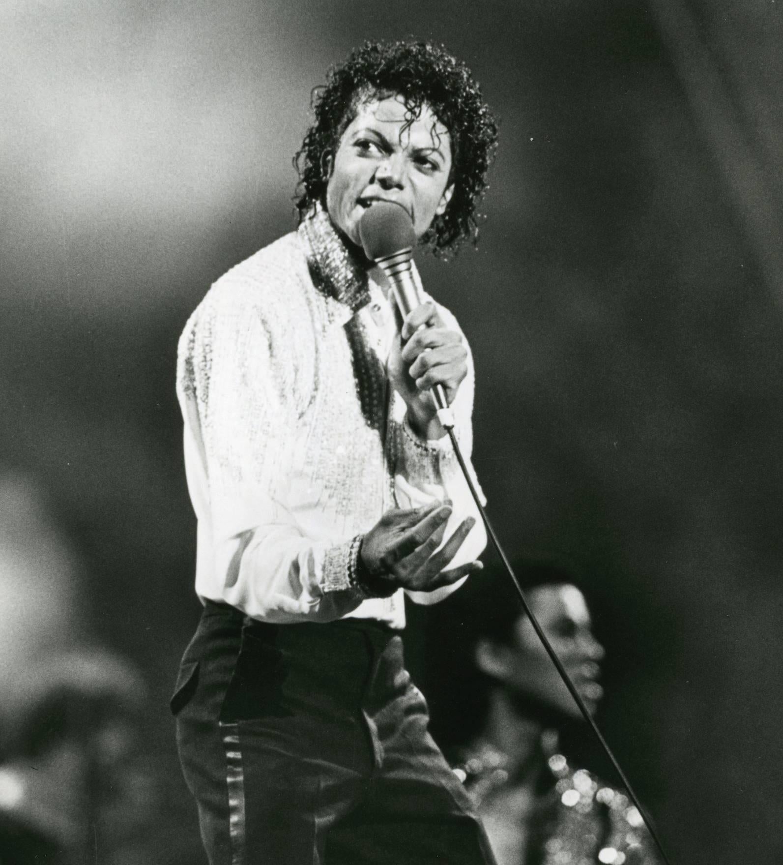 Unknown - Michael Jackson live in Concert Original Vintage Photograph ...
