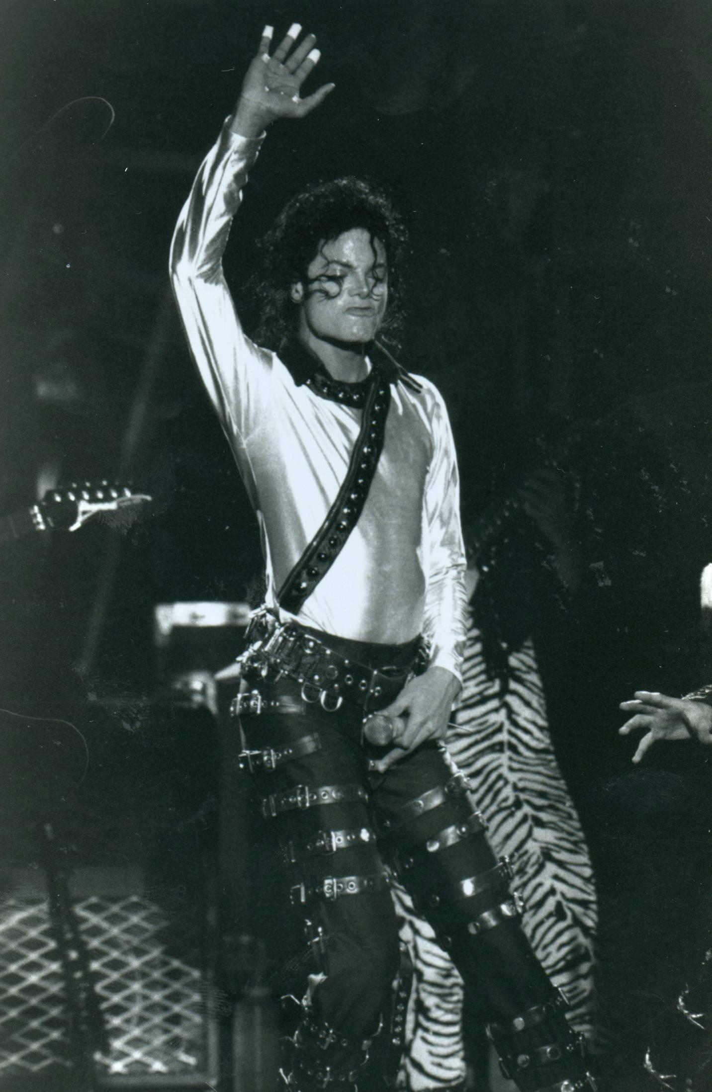 Unknown Black and White Photograph - Michael Jackson Vintage Original Photograph