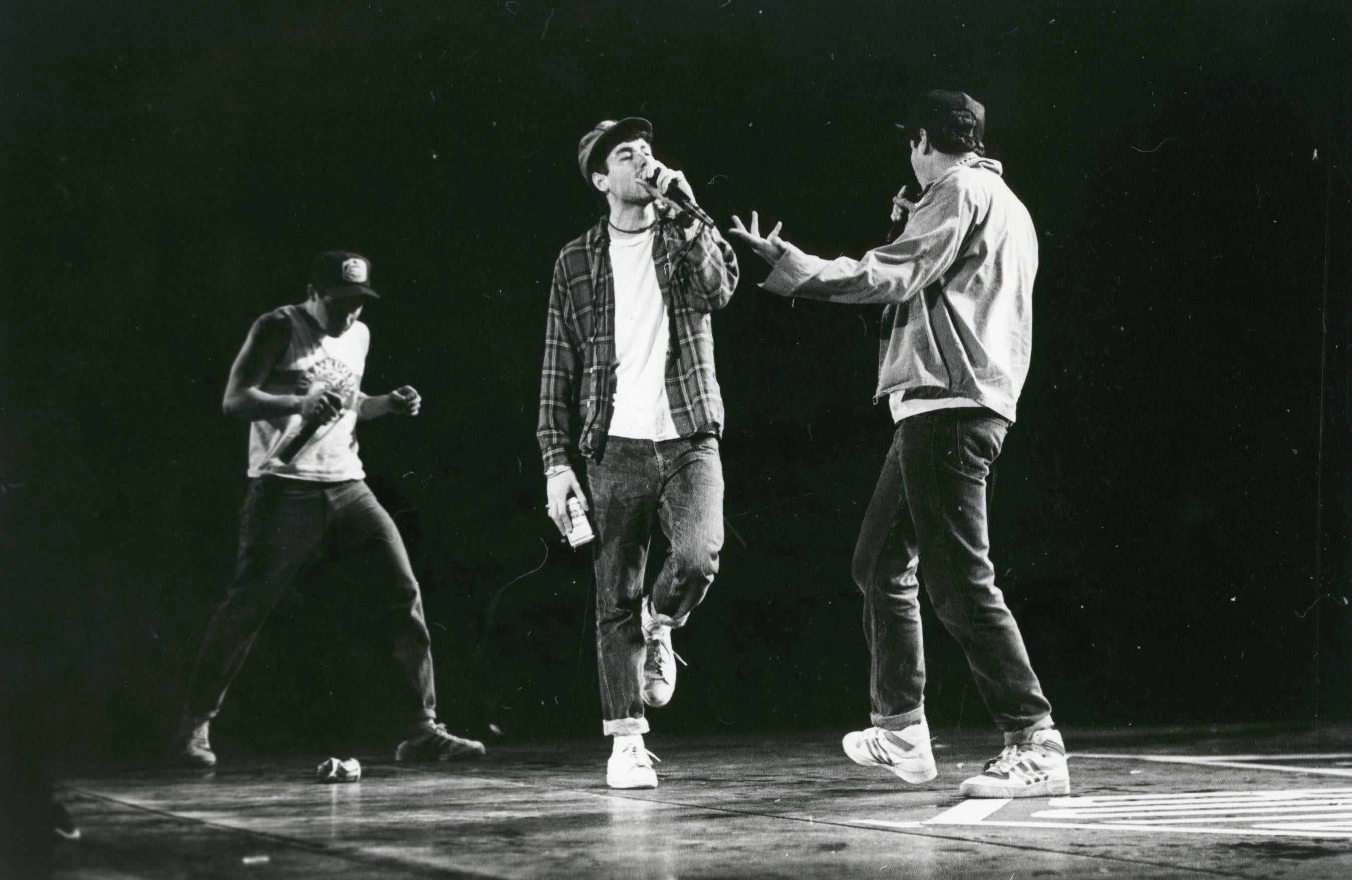 Unknown Portrait Photograph - Beastie Boys Live In Concert Vintage Original Photograph