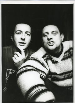 Joe Strummer and Shaun Ryder Vintage Original Photograph