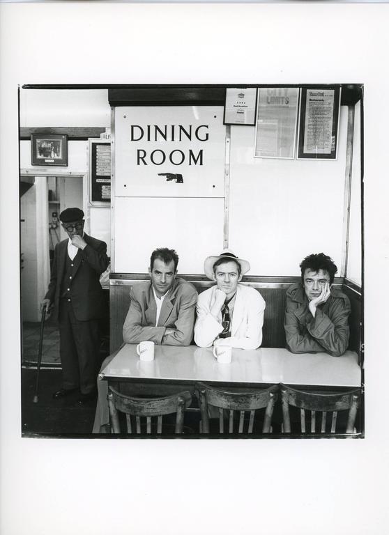 Steve pyke black and white photograph the pogues candid vintage original photograph Steve pyke black and white photograph the pogues candid vintage original photograph