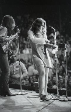 Janis Joplin Break Out Performance at Monterey Pop Festival Fine Art Print