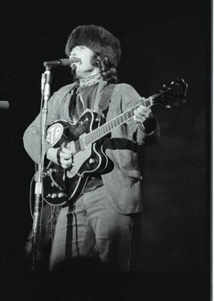 Vintage John Phillips Performing at Monterey Pop Festival Fine Art Print