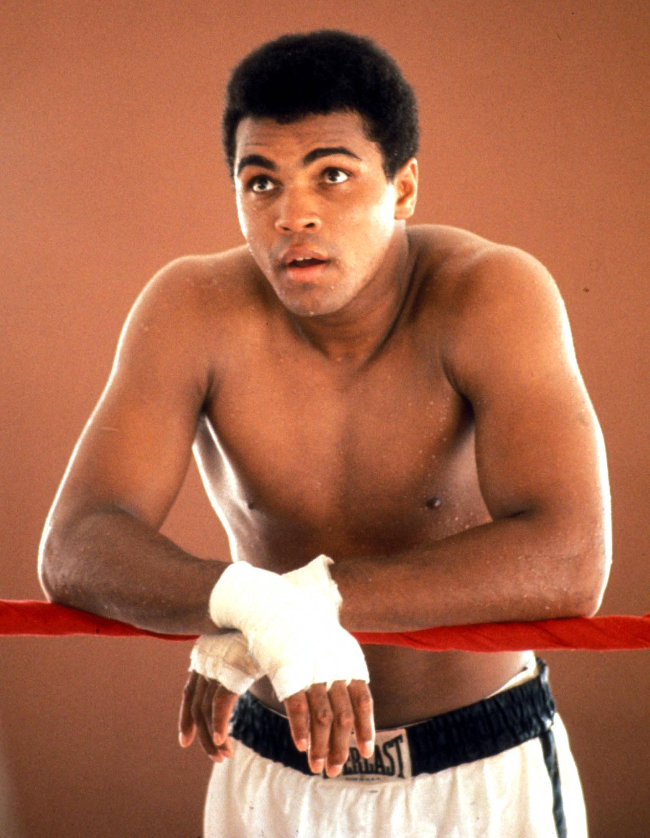 Jeff Joffe Portrait Photograph - Muhammad Ali Training in Florida Fine Art Print