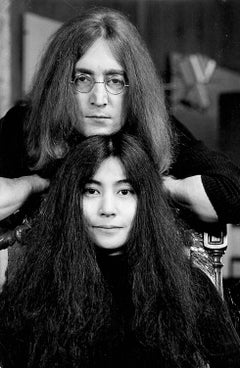 John Lennon and Yoko Ono Fine Art Print