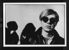 Andy Warhol Wearing Sunglasses Vintage Original Photograph