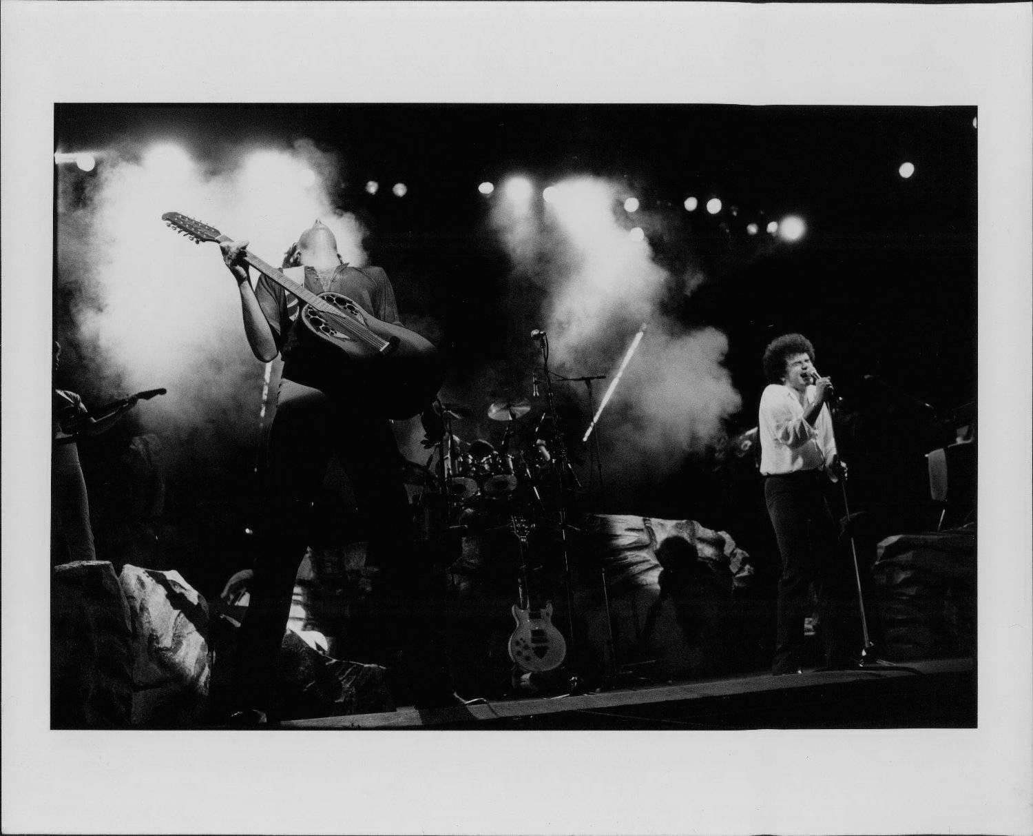 Neal Preston Portrait Photograph - Air Supply in Concert Vintage Original Photograph