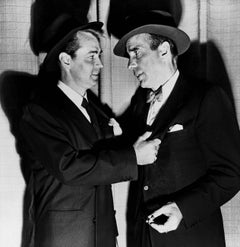 Alan Ladd and Humphrey Bogart Fine Art Print