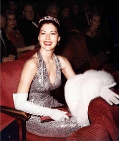 Ava Gardner at Academy Awards Fine Art Print