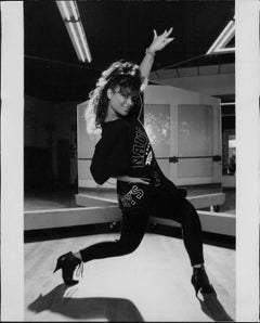 Paula Abdul Dancing Vintge Original Photograph