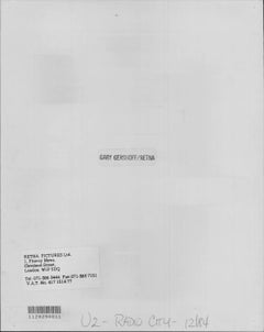 U2 at Radio City Music Hall Vintage Original Photograph