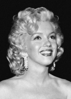 Retro Elegant Marilyn Monroe Closeup Fine Art Print