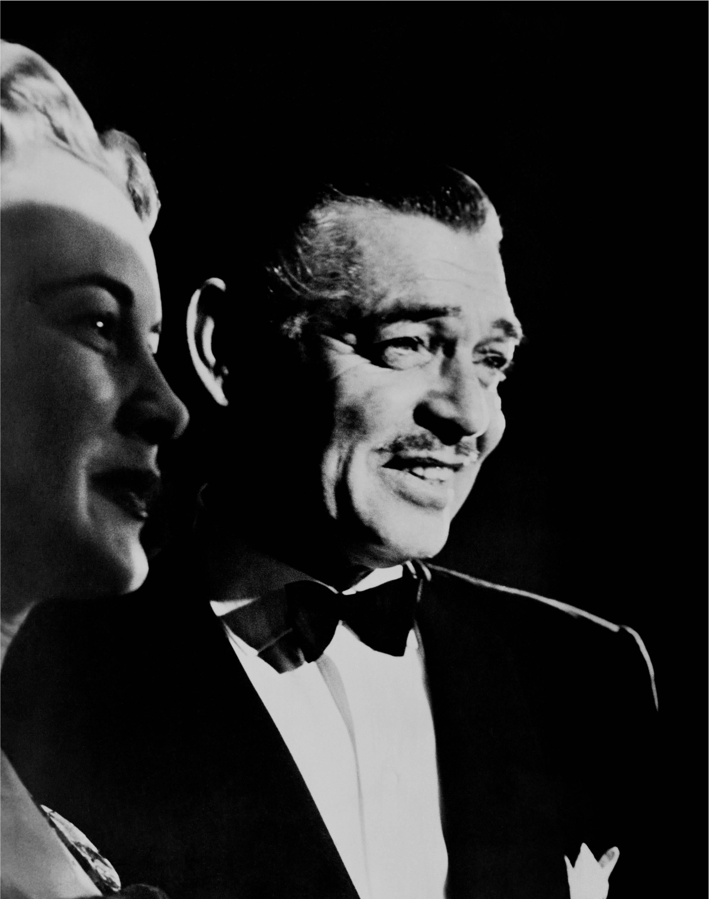 Frank Worth Portrait Photograph - Stunning Clark Gable at Academy Awards Fine Art Print