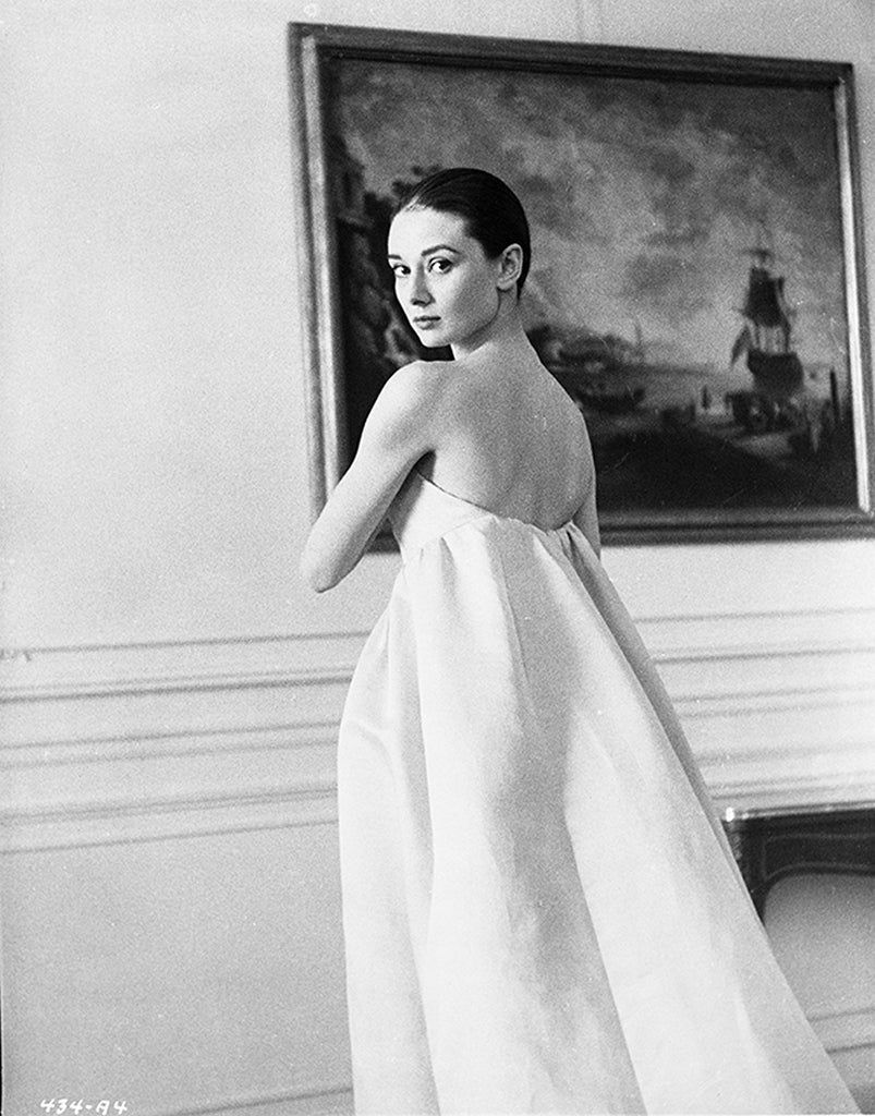Leo L. Fuchs Black and White Photograph - Audrey Hepburn on the Set of "The Nun's Story" Fine Art Print
