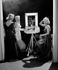 Lauren Bacall, Betty Grable, and Marilyn Monroe Fine Art Print