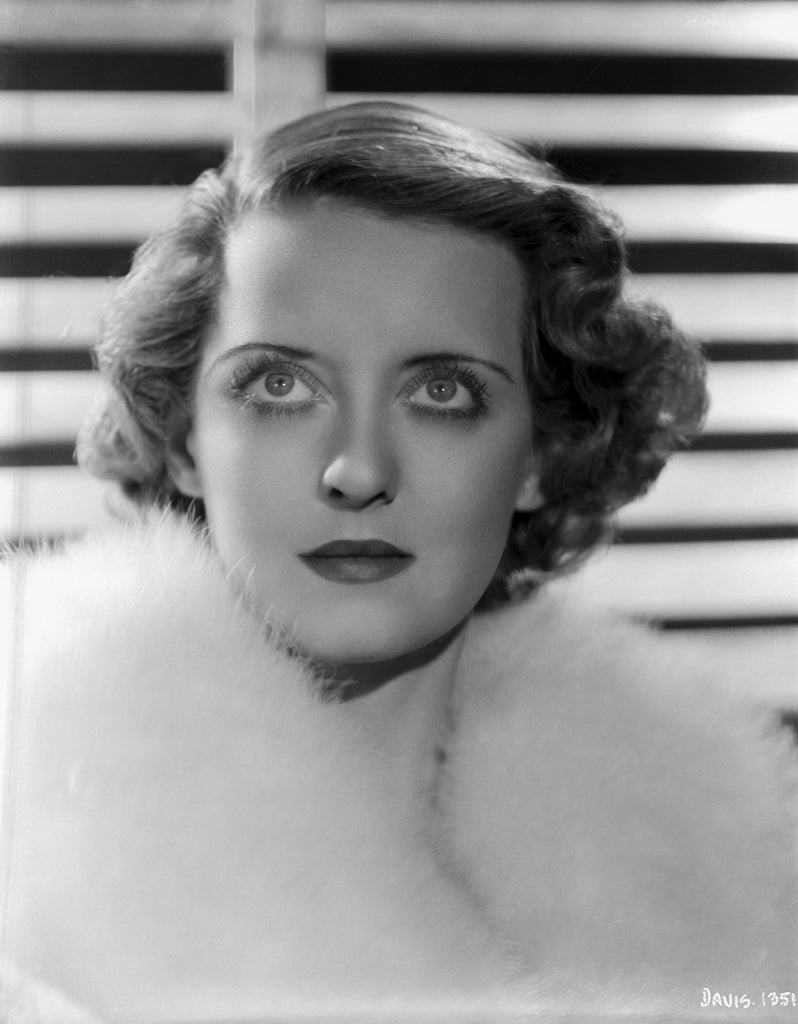 Elmer Fryer Portrait Photograph - Bette Davis Captivating Eyes Fine Art Print