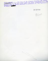 Young Julie Andrews Vintage Original Photograph