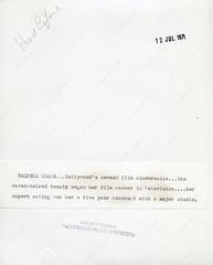 Sexy Raquel Welch Vintage Original Photograph