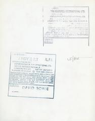 David Bowie Vintage Original Photograph