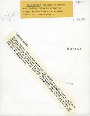 Paul Newman Vintage Original Photograph