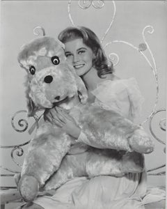 Ann Margret with Stuffed Animal Vintage Original Photograph
