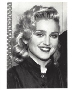 Madonna Head and Shoulders Portrait Vintage Original Photograph