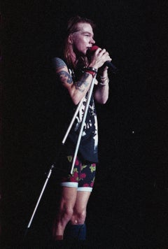 Vintage Axel Rose, Guns N' Roses Live on Stage - I Fine Art Print