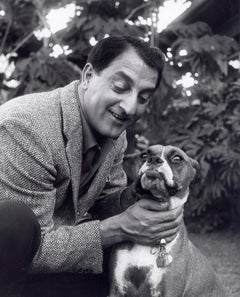 Danny Thomas and Dog Fine Art Print